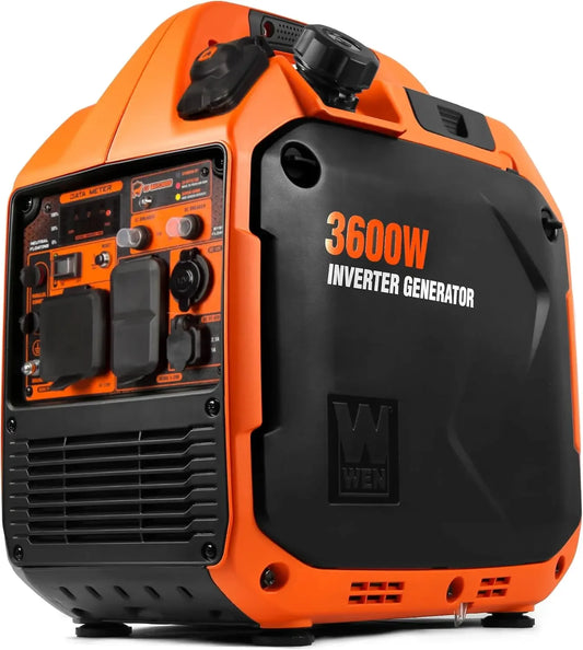 NEW Quiet and Lightweight 3600-Watt Dual Fuel RV-Ready Portable Inverter Generator with Fuel Shut Off and CO Watchdog (DF360iX)