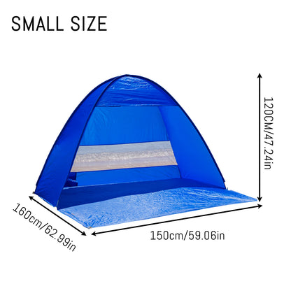 Pop-up beach tent,with handbag - compact folding design, suitable for outdoor camping,picnicking, and travel