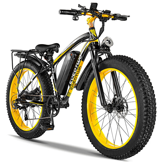 Electric Bike Adults,26" Fat Tire Electric