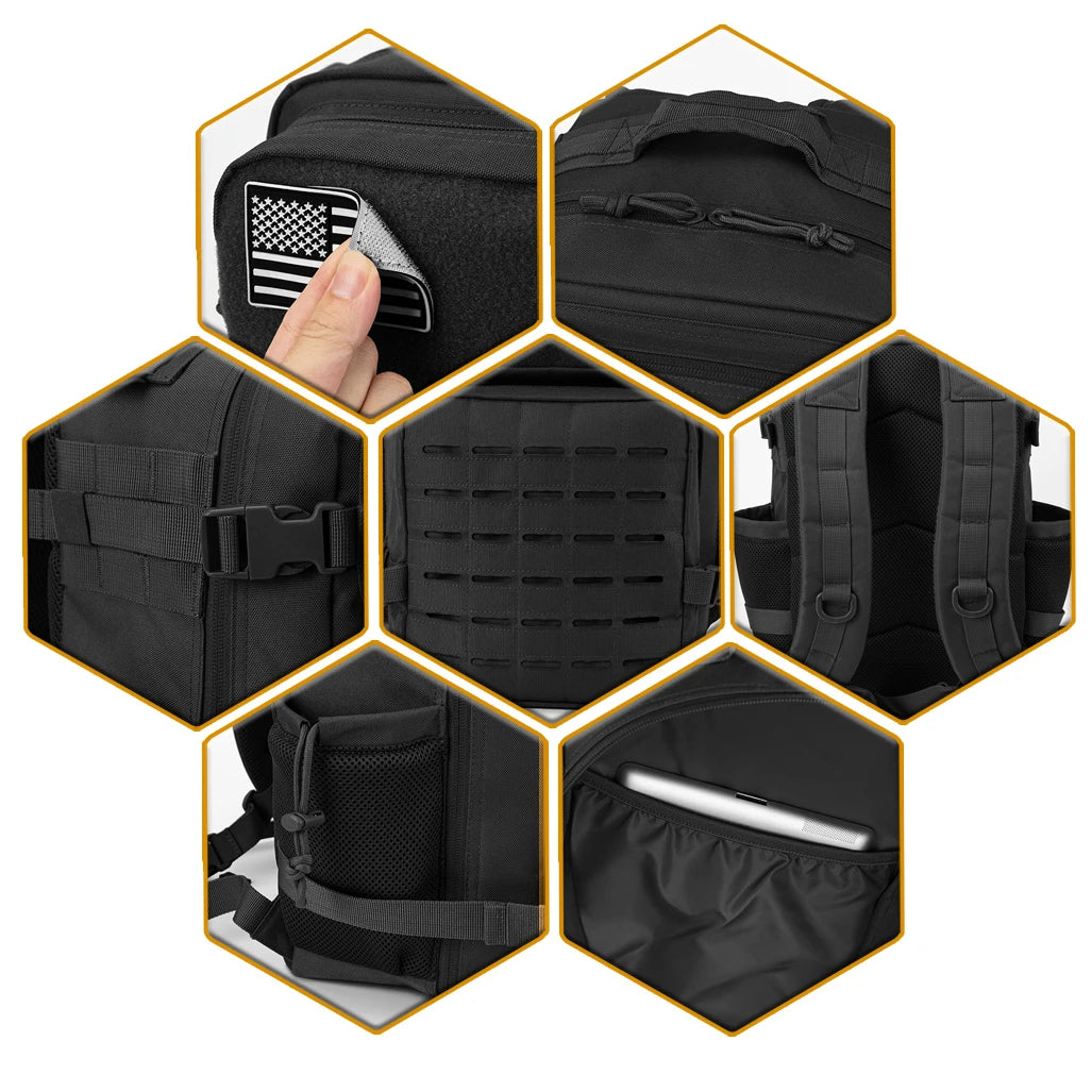 25L Tactical Backpack Outdoor Bag Fitness