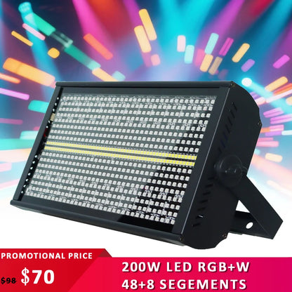 LED 200W Strobe Lighting Disco Home Party*