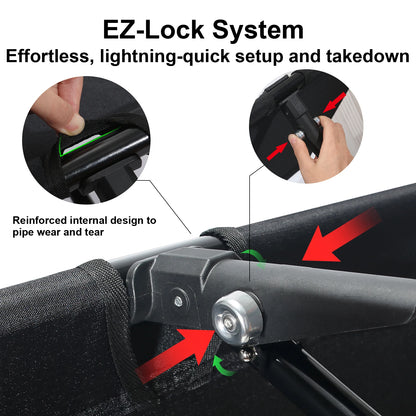 Camping Cot, Ultralight Folding Backpacking Cot, Max Supports 352lbs, Portable Camping cots for Adults, Camping Bed for Camping,