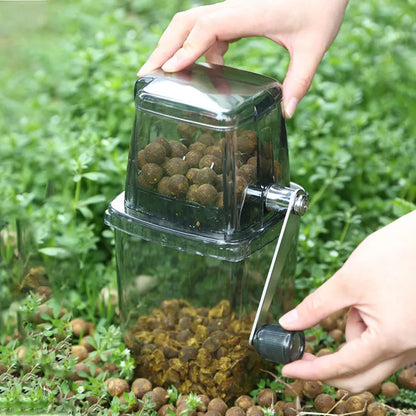 Carp Baits Grinder Box Multi-function Manual Ice Crusher with Stainless Steel Blades Kitchen Bar Ice Blenders Fishing Tools