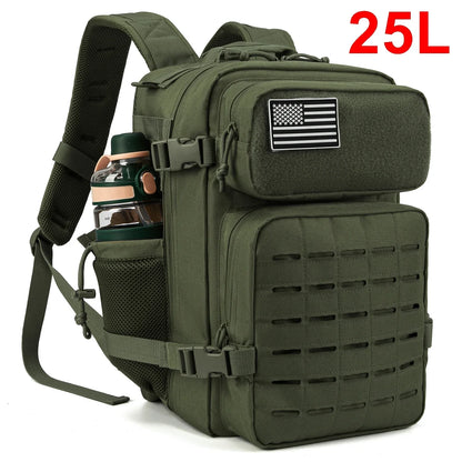 25L Tactical Backpack Outdoor Bag Fitness