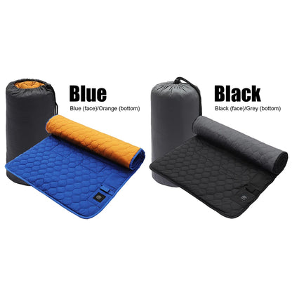Winter Heating Mat USB Heating Sleeping Mat Camping Warming Mattress Temperature Warm Tent Sleeping Mat Foldable Sleeping Pad