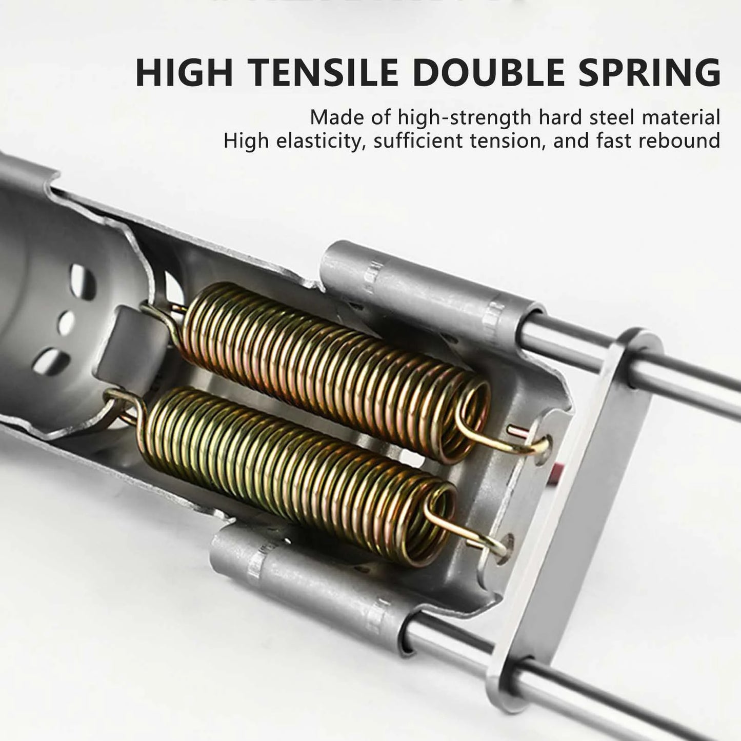 Automatic Fishing Rod Holder Spring Support Stand Rod Stainless Steel Hook Reel Tool Box Set for Outdoor Fishing Gear 1pcs