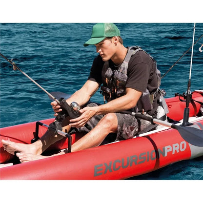 Inflatable Kayak Deluxe 86" Kayak Paddles & High-Output Pump,