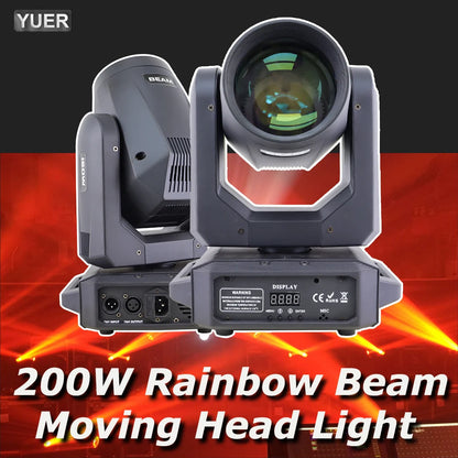 LED Moving Head Light 200W Beam+Spot