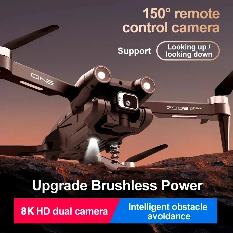 Obstacle Avoidance Foldable Quadcopter RC Distance 9000M