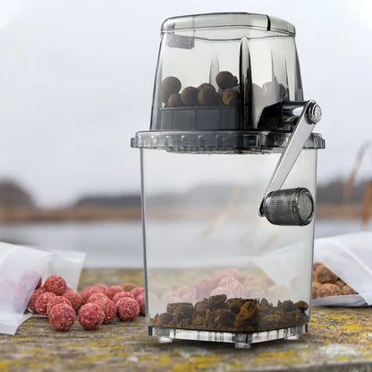 Carp Baits Grinder Box Multi-function Manual Ice Crusher with Stainless Steel Blades Kitchen Bar Ice Blenders Fishing Tools