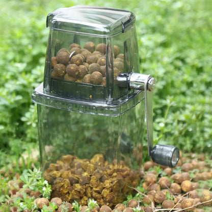 Carp Baits Grinder Box Multi-function Manual Ice Crusher with Stainless Steel Blades Kitchen Bar Ice Blenders Fishing Tools